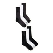 Reebok Men's Tech Comfort Crew Socks, 6-Pack