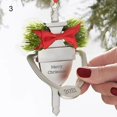 thumbnail image 3 of Adorno para árbol de Navidad, colgante de aleación creativo, fiesta de Navidad personalizada, 3 of 5