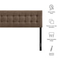 thumbnail image 3 of Emily Fabric Upholstered Full Size Headboard in Mocha, 3 of 8