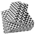 thumbnail image 1 of Uxcell 200 Pcs Hojas de Papel Encerado para Alimentos, Hojas de Papel de Envoltura de 7 x 7 Pulgadas, Negro, 1 of 6