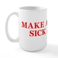 thumbnail image 2 of CafePress - Trumpcare Make America Si - 15 oz Ceramic Large White Novelty Mug, 2 of 6
