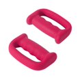 thumbnail image 5 of harayaa 2 Pieces Boxing Dumbbells D Shape Grip Hand Weight for Aerobics Exercises Walkin Pink, 5 of 9