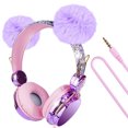 thumbnail image 1 of fastboy Children Headset Cartoon Wired 3.5mm Kids Headphone Plastic Adjustable Headphone for Phone Computer, 1 of 5