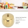 thumbnail image 2 of Stainless Steel Sugar Bowl, Sturdy Spice Tin Dishwasher Safe With Lid For Home, 2 of 7