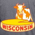thumbnail image 3 of CafePress - Vintage Wisconsin Cheese Men's Deluxe T Shirt - Mens Tri-blend T-Shirt, 3 of 4