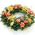 thumbnail image 3 of Gupgi 40cm Christmas Wreath Artificial Wreath with Painted Balls Decor for Indoor Outdoor Porch, 3 of 8