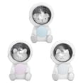 thumbnail image 4 of 3 Estatuas Creativas De Resina De Astronauta, Luz Nocturna Artesanal, Dormitorio Coleccionable Sunnimix luz de la noche del astronauta, 4 of 8