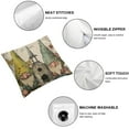 thumbnail image 4 of Ullo0ord Spring Pillow Covers Flower Let Spring Begin Throw Pillowcase Home Sofa Bedroom Decor Cushion Case Seasonal Decorations, 4 of 6