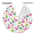 thumbnail image 2 of Yiaed Cute Flamingo Print Christmas Tree Skirt , Tree SkirtsTree Mat for Christmas Winter Holiday Indoor Decorations-30", 2 of 7