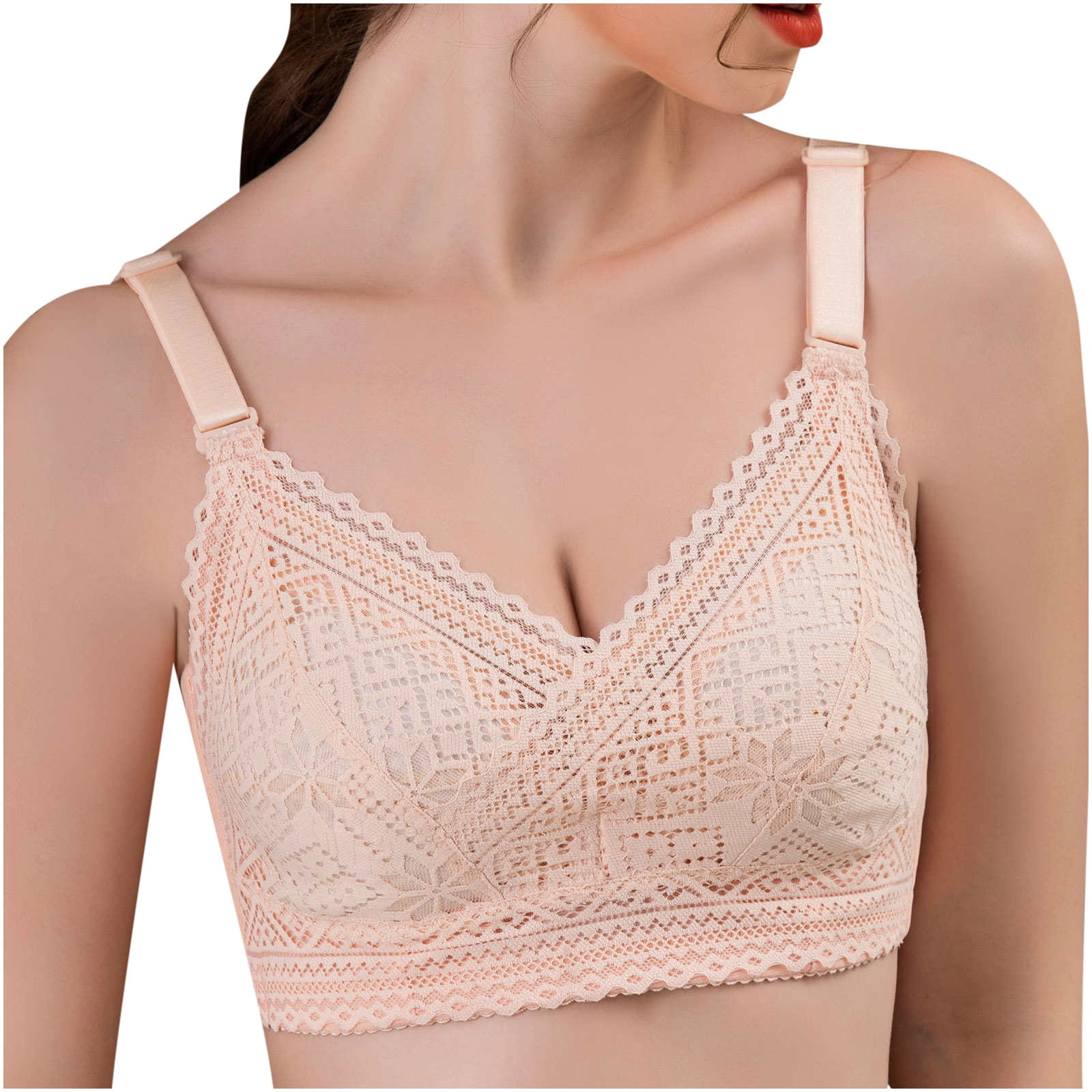 Teacher Appreciation Gifts Tawop Ladies Comfortable Breathable No Steel Ring  Sexy Lace Appear Small Adjustment Lift Bra Woman Underwear Bras 10-12 Years  Old Easter Eggs 
