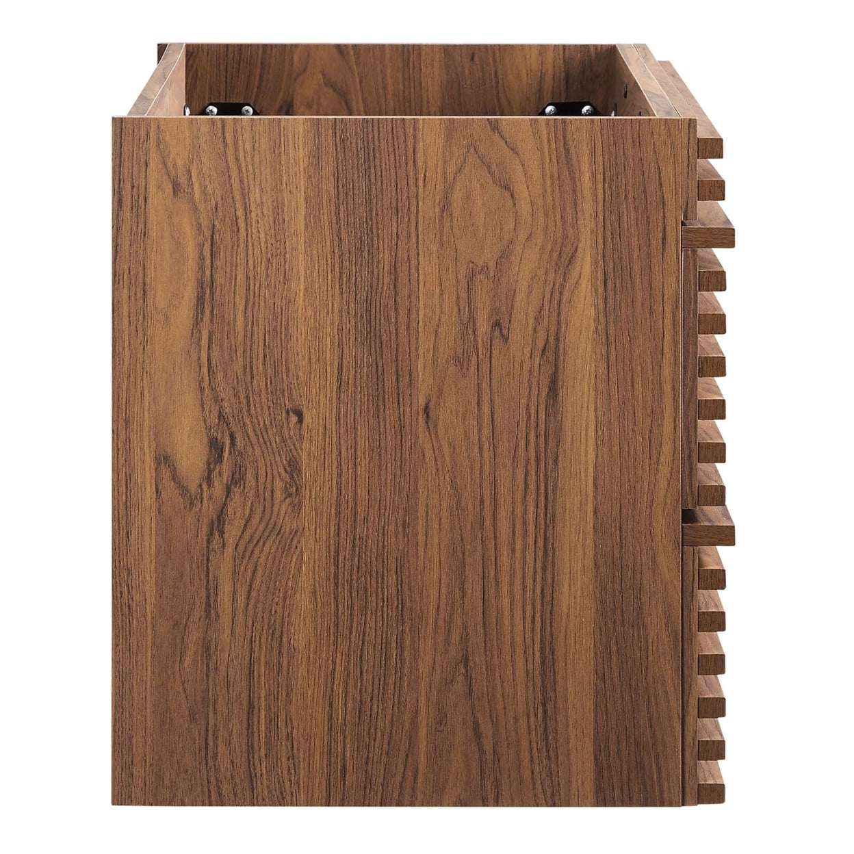 Modway Render Durable Bathroom Vanity, MDF Walnut, 36" W, 57 lb