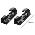 thumbnail image 3 of Walbest 20 Pcs Self Adhesive Cable Management Clips, Cable Organizers Sticky Wire Clips Cord Holder, Wire Line Organizer Fixer for TV PC Laptop Ethernet Cable Desktop Home Office (Transparent), 3 of 7