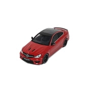 GT Spirit 2014 Mercedes Benz C63 AMG Edition 507 Coupe Fire Opal Red 1:18