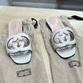 thumbnail image 4 of Gu-cci mystic white Slide Sandals with Iconic G Logo, 4 of 5
