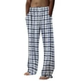 thumbnail image 2 of ibiyuan Mens Pajama Pants With Pockets Mens Elastic Waist Lightweight Pajama Pants, Bulk 6 Pack Lounge Pants, Daily Basic Sleepwear PJs Simple Home Bottoms, 2 of 4