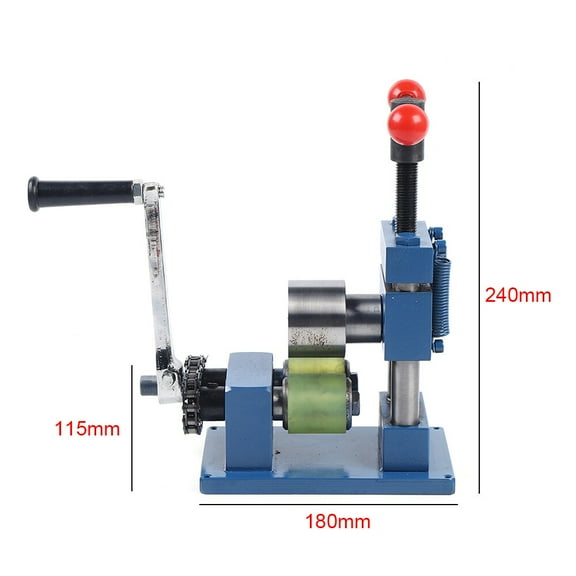 Hand Crank Bracelet Bending Machine, Manual Jewelry Ring Bender Tools for Craft Rooms