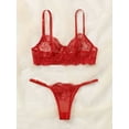 thumbnail image 3 of Red Lingerie Set Sheer, 3 of 5
