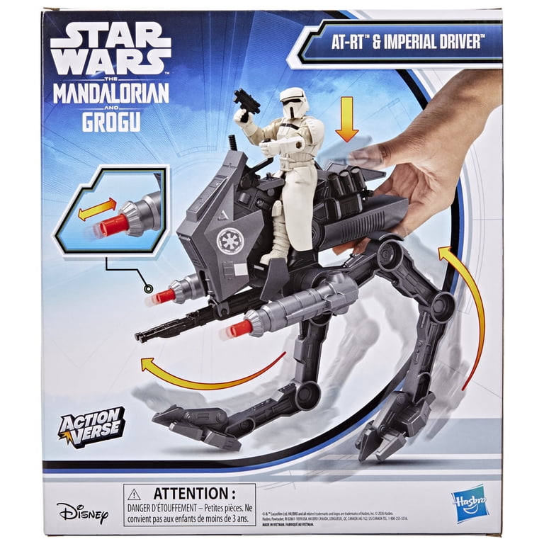 Star Wars ActionVerse AT-RT & Imperial Remnant AT-RT Driver