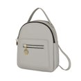 thumbnail image 1 of Mini Backpack Cute Casual Daypack Zippered Pockets Crossbody Convertible Shoulder Bags for Women Girl, 1 of 2