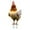 G, variant on Christmas Chicken Ground-Stake Decor - Outdoor Ornament For Garden, Farm & Lawn, Small Animal Design, Easy To Insert Into Ground, Festive Holiday Decor, D, 4.41*10.43in