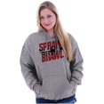thumbnail image 3 of Sprawl and Brawl Muay Thai Fight Hoodie Sweatshirt Women Men Brisco Brands S, 3 of 6