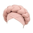 thumbnail image 2 of Fnochy Boho Turban Hat Headwrap for Women, Quick Styling Hair Cover, Adjustable Headband for Bad Hair Days, Polyester Headscarf, Versatile Hair Accessory, 2 of 3