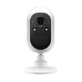 thumbnail image 1 of Cámara de Seguridad de 3MP Recargable Cámaina Inalámbrica de Vigilancia Casera en Interiores/Exteriores Con Audio de 2 Vías/Visonnerna Nocturna/Detección de Moviente/IP66, 1 of 7