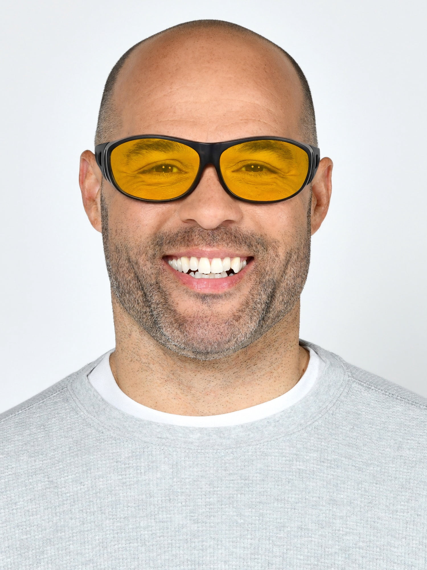 Foster Grant® Solar Shield® Arrowhead Fitsover Unisex Sunglasses