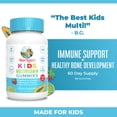 thumbnail image 1 of MaryRuth Organics Gomitas multivitamínicas para niños MaryRuth's, Sin Azúcar, Suministro para 2 meses, Multivitamínico diario para niños y niños pequeños, 1 of 9