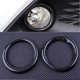 thumbnail image 3 of 2Pcs Front Fog Lamp Light Trim for Toyota CHR 16-20 LHD, Carbon Fiber, 3 of 4