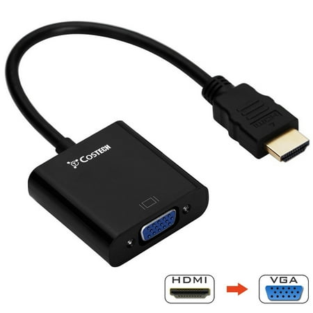 - Costech HDMI to VGA Converter Adapter Cable(1 Pack)