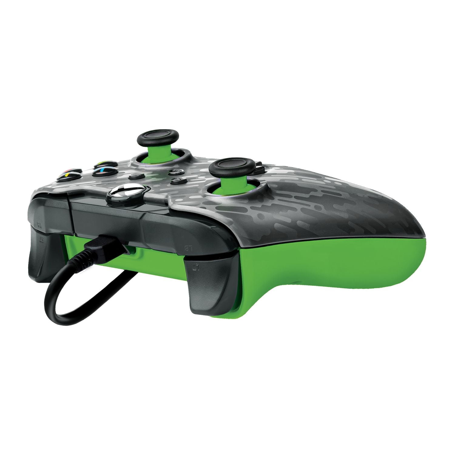 PDP Wired Controller: Neon Carbon - Xbox Series X|S, Xbox One, & Windows 10/11, PDP W CNTRL: Neon Carbon