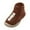 Brown, variant on lnmuld Kids Socks Toddler Boys Girls Knitted Letter Design Non- Warm Baby Socks for Kids Footwear Comfort Care Size:2-3 Years