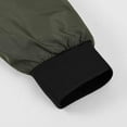 thumbnail image 5 of MADHERO Men's Windbreaker Jacket With Hooded Lightweight Packable Jacket Army Green/Black Size XL, 5 of 6