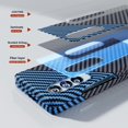 thumbnail image 6 of Aramid Fiber Case for Samsung Galaxy Z Fold 4 Case Aramid Fiber Thin Fit Slim Minimalist 6 FT Military Grade Drop Protection Case with Wireless Charging, Black&Blue, 6 of 14