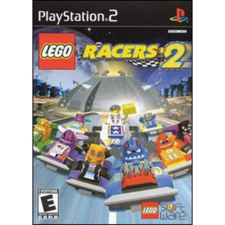Lego Racers 2 - Complete in Box - Black Label - Tested - Playstation 2 PS2