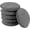 Dark Gray, variant on 6 count Microfiber Wax Applicator, 5" Round Applicator Pads, Soft Automotive Waxing Pads, Buffing Pads for Cleaning, Polishing and Detailing, Wash Sponge (Blue)