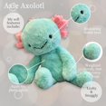 thumbnail image 3 of World's Softest Plush Axie Axolotl, Aqua, Lushee, Large, 16" Stuffed Animal, 3 of 4