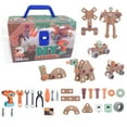thumbnail image 1 of Creative Kit Toddler Screwdriver Toy Pretend Play Kit Creative STEM Kit Simulation Children's Educational Repair Kit, 1 of 9
