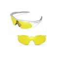 thumbnail image 5 of Walleva Yellow Non-Polarized Vented Replacement Lenses for Oakley RadarLock XL Sunglasses, 5 of 5