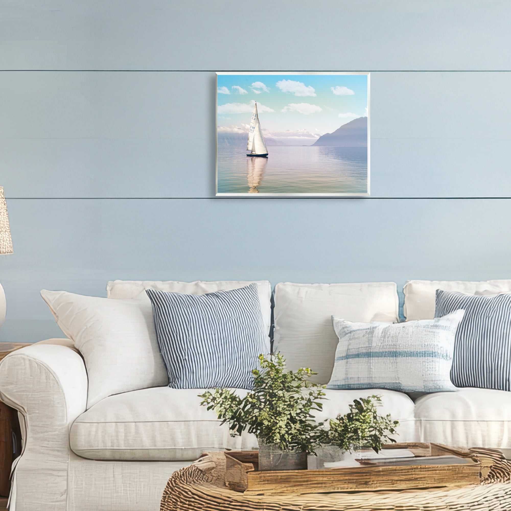 Stupell Industries Ocean Sails Lounging Wall Plaque Art, design by Marcus Prime