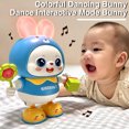 thumbnail image 2 of Rvidsgi Electronic Dancing Rabbit Toy with Light Adorable Appearance Battery-Powered Cartoon Bunny Doll Early Education Toy, 2 of 8