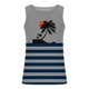 thumbnail image 3 of Tanques para Hombre de Verano Solto Chaleco Impresión Deportivo Cuello Redondo sin Mangas, 3 of 5