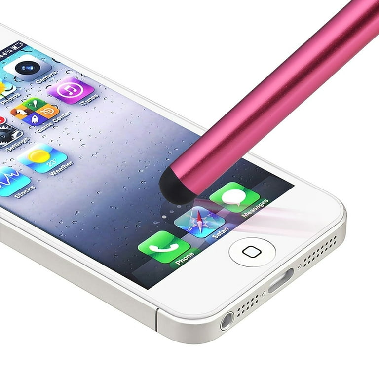 10 Pennini Touch Universali – Stilo In Gomma Per Cellulare, Tablet, Kindle, Smartphone – Punta Antigraffio - 3