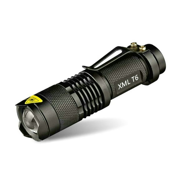 LED Flash light 1000 Lumen Focus Torch Zoom Lamp with 18650 rechargeable battery and charger combo kit