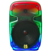 MR DJ PL12FLAME 12 Portable Translucent Bluetooth Speaker