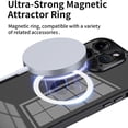 thumbnail image 2 of Nalacover Magnetic Case for iPhone 15 Pro Max, Transparent Aluminum Alloy Frame Shockproof Non-Yellowing Hard Protection Phone Case Compatible with MagSafe for iPhone 15 Pro Max, Grey, 2 of 8