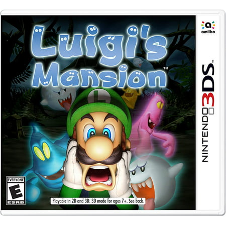 Luigi's Mansion - Nintendo 3DS, The original Luigi's mansion, which was a launch game for the Nintendo GameCube system in 2001, is coming to the Nintendo 3DS.., By by (Best Nintendo Gamecube Games)