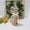 Brown Standing Easter Bunny with White Bow: (D:3.15in H:7.87in W:2.76in) 0.77lb 350g, variant on VERNIDO Easter Bunny Figurine with White Ribbon Bow, Choose from 7 Styles: Blue Pink Brown White Sitting or Pink Brown White Standing, Resin Woven Wicker Texture Rabbit Statue, Spring Easter Tabletop