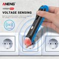 thumbnail image 2 of Probador de voltaje sin contacto 90-1000V AC voltímetro sonda de voltaje enchufe de pared AC toma de corriente Sensor probador pluma luz LED Tan Jianjun  unisex, 2 of 2